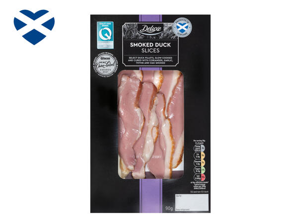 Deluxe Beechwood Smoked Duck Breast Slices
