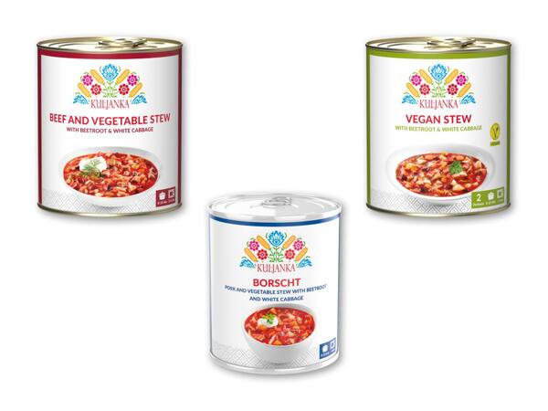 KULJANKA Grøntsagssuppe