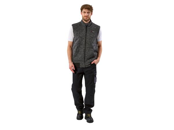 Men's Knitted Fleece Gilet