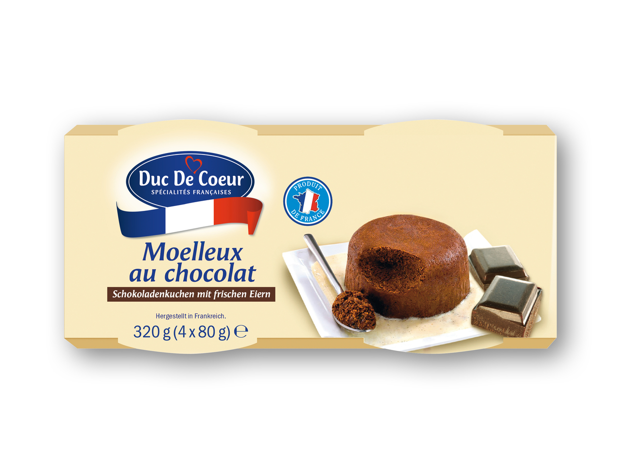 DUC DE COEUR Franske desserter