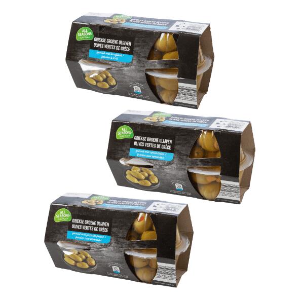 Griekse olijven, 4-pack