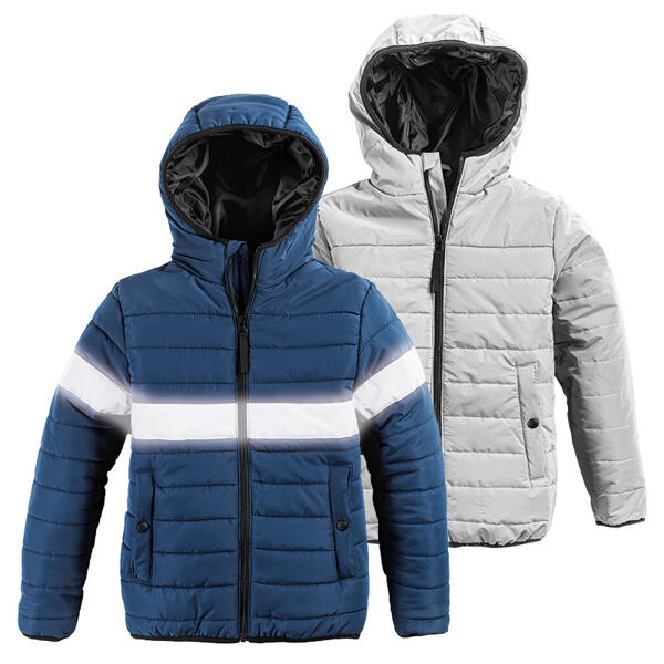 Reflektierende Steppjacke