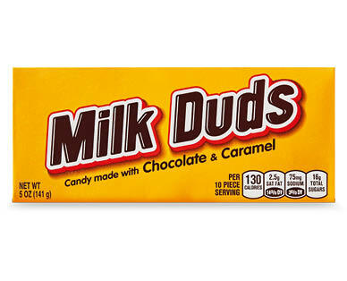 Milk Duds 141g, Whoppers 141g or Junior Mints 99g