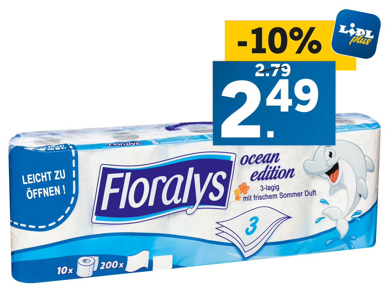 FLORALYS Toilettenpapier