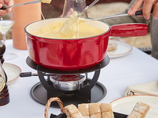 Caquelon pour fondue au fromage Nouvel