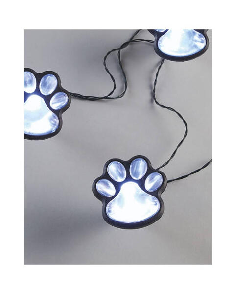Paw Print Solar Path Lights