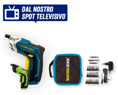 Avvitatore a batteria agli ioni di litio da 3,6 V WORKZONE(R)