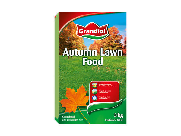 Engrais pour gazon d'automne