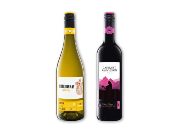 Australsk Chardonnay eller Cabernet Sauvignon