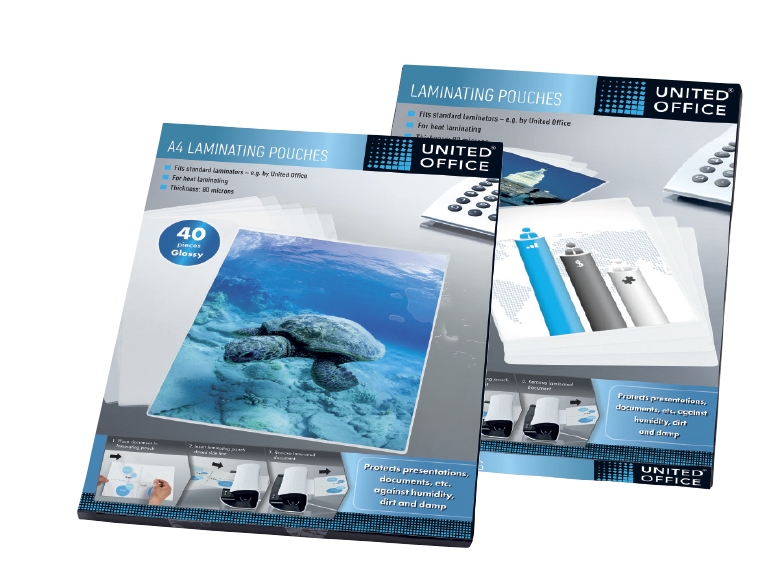 UNITED OFFICE Laminating Pouches