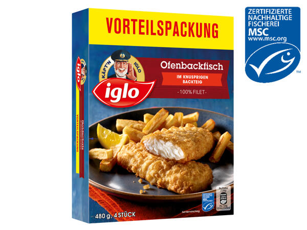 Iglo MSC Ofenbackfisch