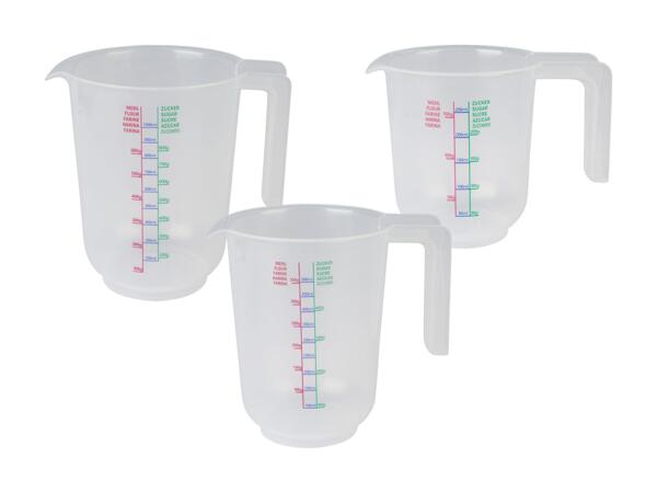 Set de gobelets doseurs, 3 pcs.