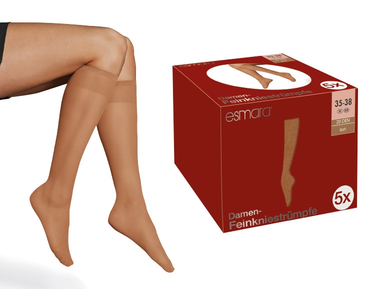 ESMARA Ladies' Knee Highs