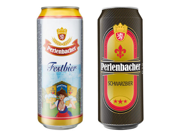 PERLENBACHER Festbier oder Schwarzbier