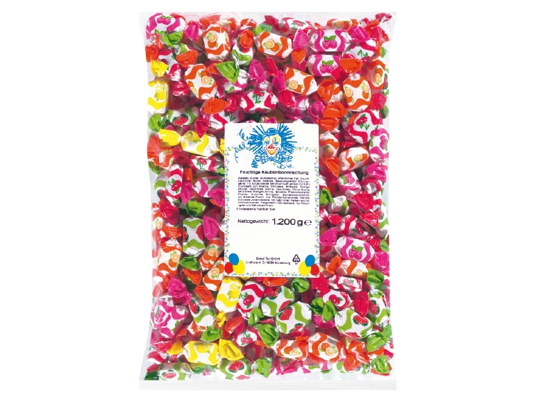 SUGARLAND Fruchtige Kaubonbonmischung 1200 g