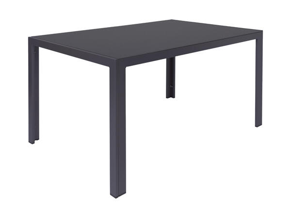 Tavolo da giardino in alluminio