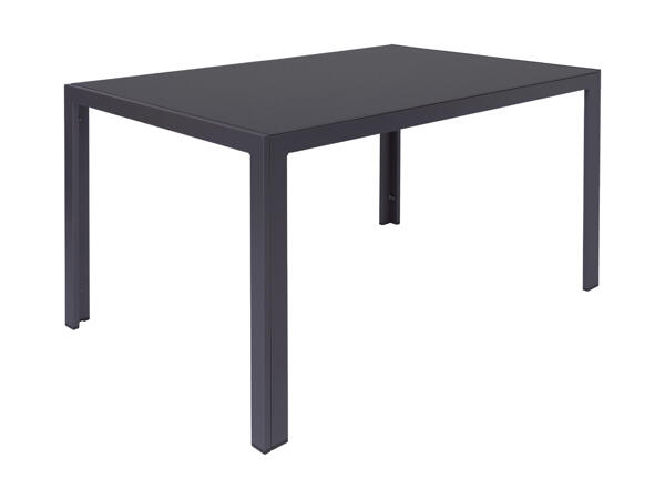 Table de jardin en aluminium