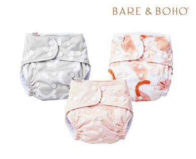 Bare and Boho Reusable Cloth Nappy