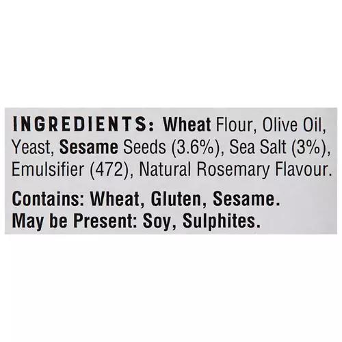Sesame and Sea Salt Grissini 125g