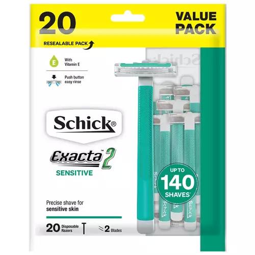 Exacta 2 Disposable Razors 20pk