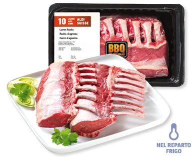 Carré di agnello BBQ