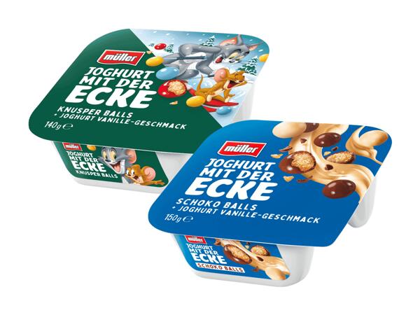 Joghurt mit der Ecke