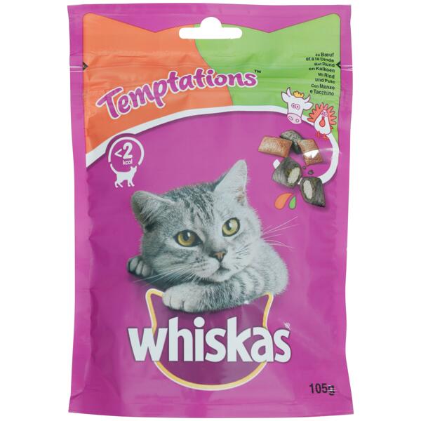Whiskas Temptations kattensnoepjes