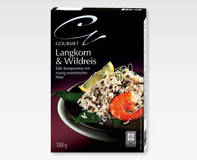 Riz à grains longs et riz sauvage GOURMET