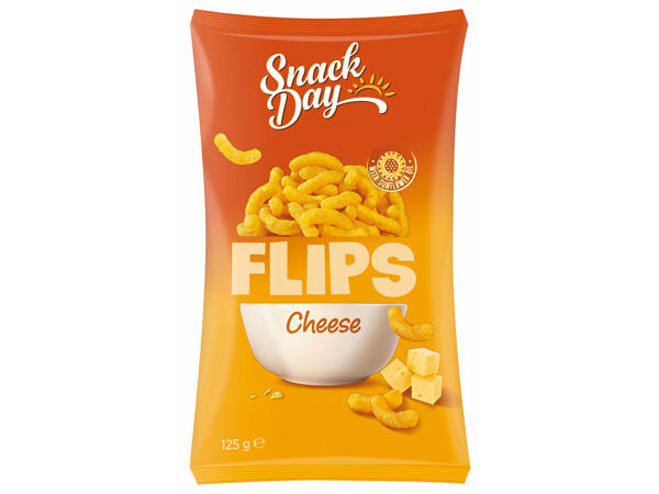 Chips soufflées au fromage