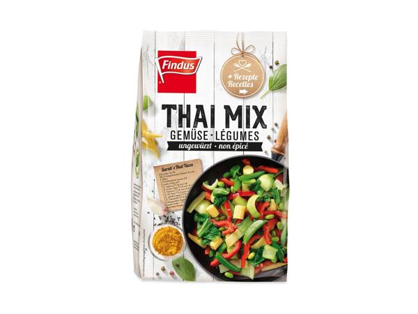 Mix de légumes thaï Findus