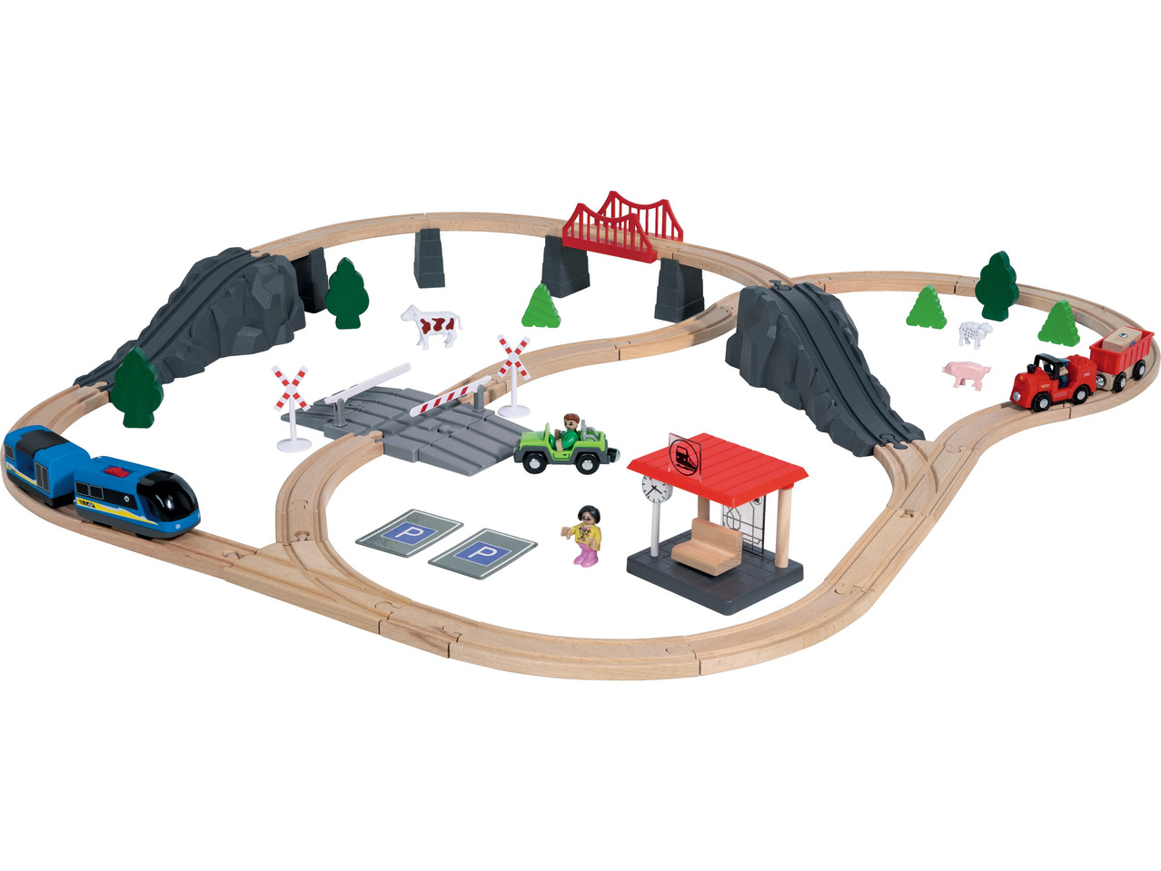 PLAYTIVE JUNIOR Railway Set