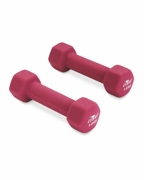 Crane Purple Dumbbell Set 1kg