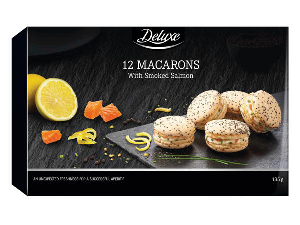Lachs-Macarons