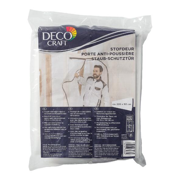 DECO CRAFT(R) 				Porte de protection contre la poussière