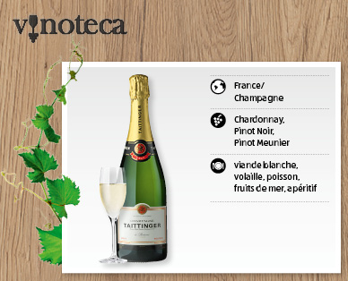 Champagne Brut Réserve AOP TAITTINGER