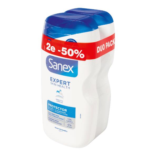 SANEX(R) 				Gel douche, 2 pcs