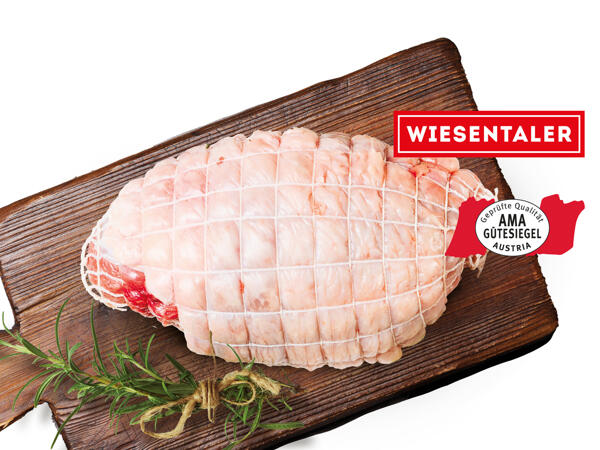 Frischer Puten Rollbraten