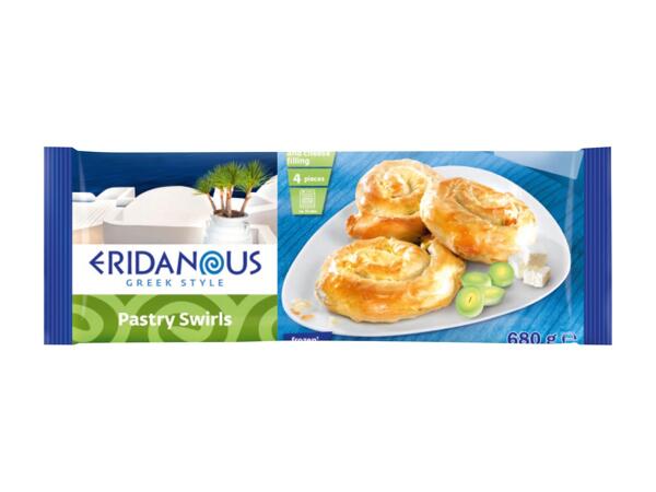 Pastry with Leek and Cheese Filling