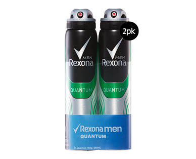Rexona Men's or Women's Antiperspirant Deodorant 2 x 145g