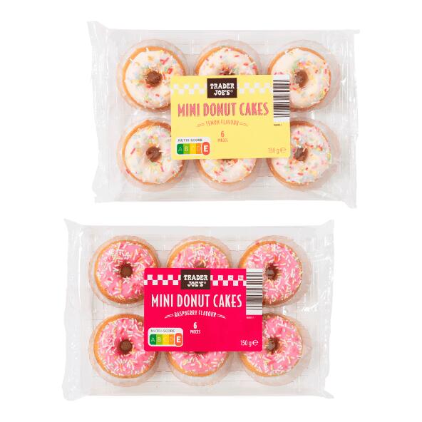 TRADER JOE'S(R) 				Mini donut cakes, 6 pcs