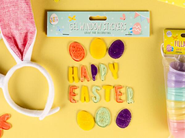 Easter Gel Window Stickers