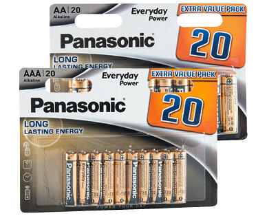 PANASONIC BATTERIE IN MULTIPACK