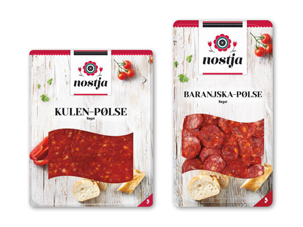 Kulen- eller Baranjskapølse