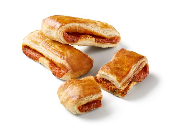Couques suisses fourrées à la ratatouille