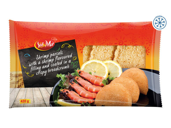 Sol&Mar Shrimp Parcels with a Shrimp Flavoured Filling in Breadcrumb