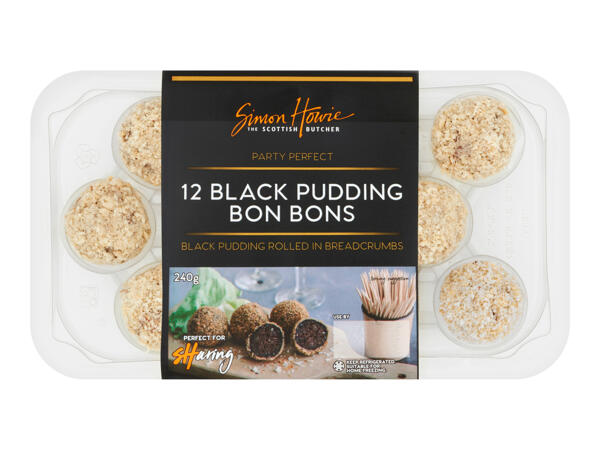 Simon Howie 12 Black Pudding Bon Bons