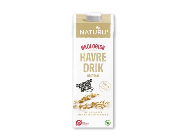 NATURLI‘ Økologisk soja- eller havredrik