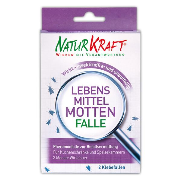 Fliegen Klebedreieck / Lebensmittel Mottenfalle