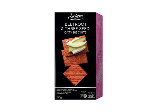 Deluxe Flavoured Biscuits for Cheese assorted