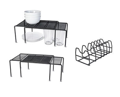 Easy Home Mesh Kitchen Cabinet Organizers